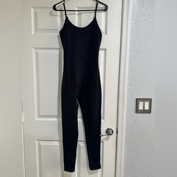 ALO Airbrush one and done onsie Black Women's Leggings Jumpsuit - Picture 7 of 11